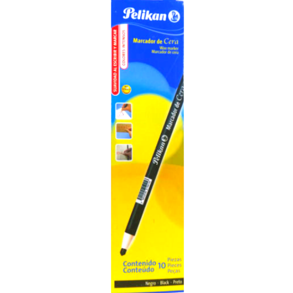 Picture of 53-008 China Wax Marker Black - Pelikan