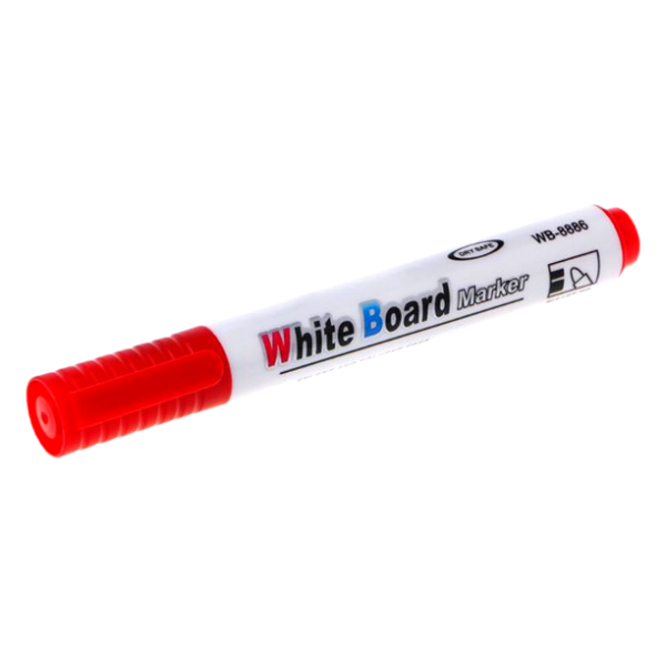 Picture of 53-022 Yuan Whiteboard Marker - Red #YY010