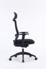 Picture of AA-5317BK Anji High Back Full Headrest Mesh Chair w/Arms - Black