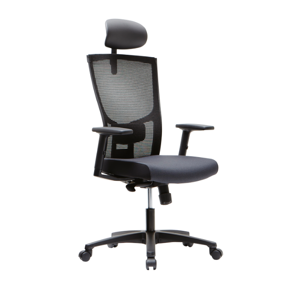 Picture of CH-2800AHZ ITIS 2 High Back Exec. Mesh Chair w/Headrest - Black (651A)