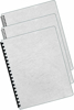 Picture of 04-092A Binding Covers White #52127 (1 set)