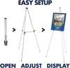 Picture of 05-062 Telescoping Alum. Easel #GBC50E