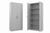 Picture of ET-C5SFD G Evolve 5-Shelf Cabinet w/Full doors - Lt. Grey