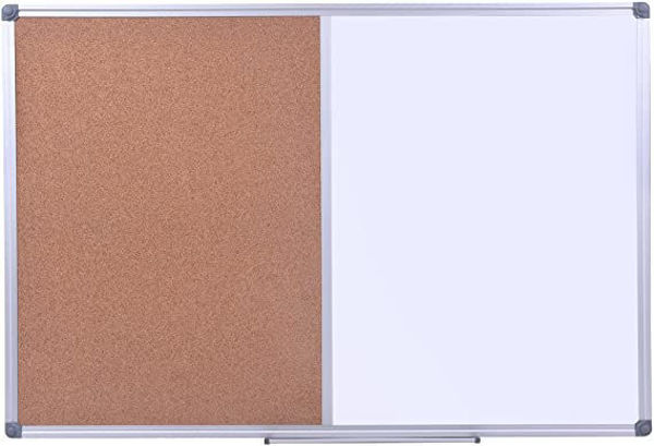 Picture of 05-080 CF 36x48 Combo White/Cork Board Alum Frame