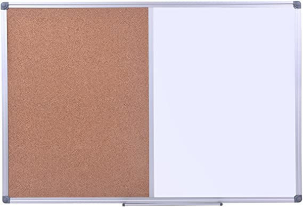 Picture of 05-080 CF 36x48 Combo White/Cork Board Alum Frame