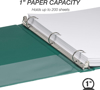 Picture of 04-002 1" O-Ring Binder Green #SAM11304