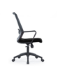 Picture of AA-6381BK Alidis HB Mesh Chair w/Loop Arms - Black (5381)