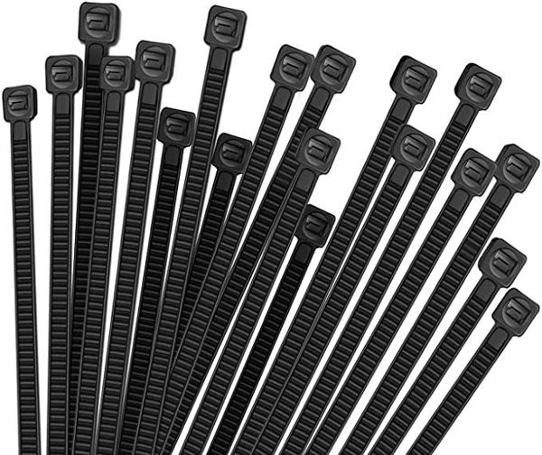 Picture of 09-056 Nylon Cable Ties 3.6 x 150mm (100) Black