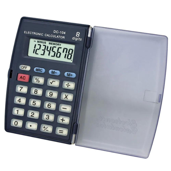 Picture of 09-061 Eates DC-104 8-Digits Pocket Calculator