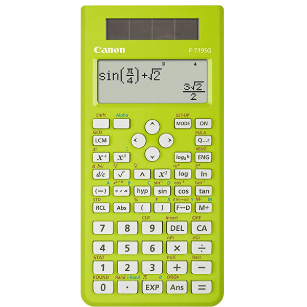 Picture of 09-080 Canon F719SG 12-Digits Scientific Calculator