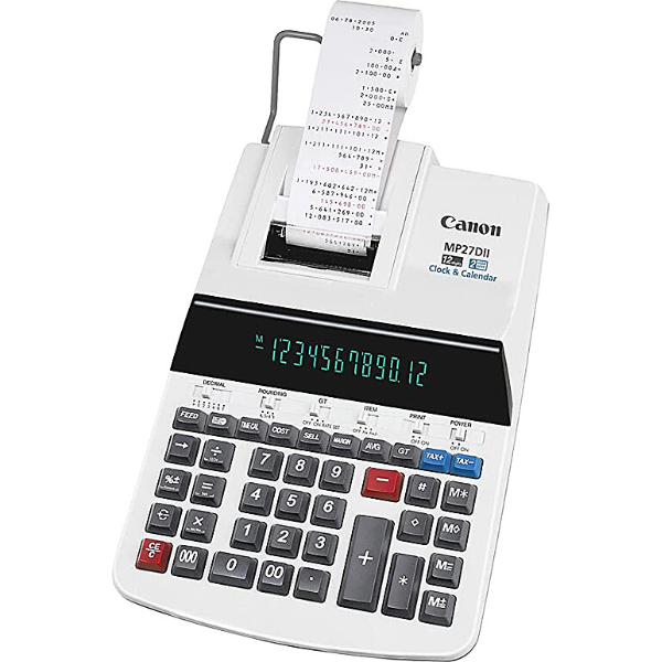 Picture of 09-095A Canon MP27DII 12-Digits Printing Calculator