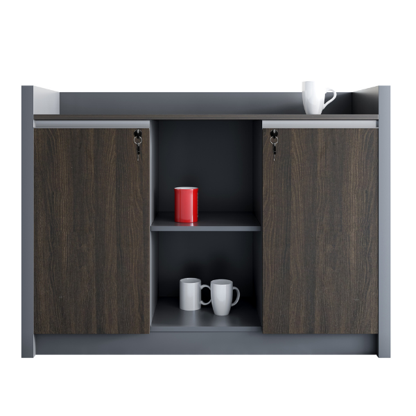 Picture of ET-C128W  Evolve 1200 x 395 x 800 Cupboard - Walnut