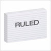 Picture of 13-004 4x6 Ruled Cards (100) White
