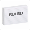 Picture of 13-004 4x6 Ruled Cards (100) White