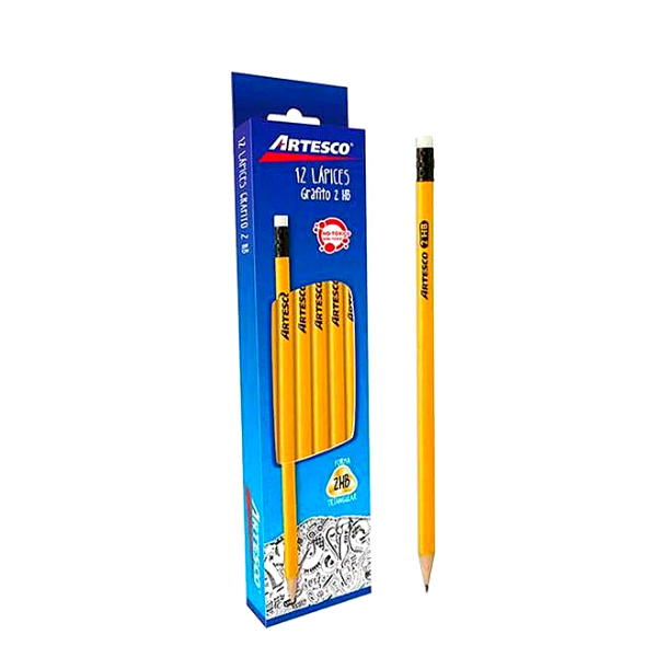 Picture of 59-016 Artesco 2HB Sharpened Pencils (12)