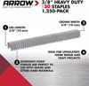 Picture of 77-036A Arrow Tacker Staples #T50 3/8" (1250)