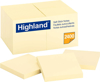 Picture of 56-075A Highland 3x3 Self-Stick Pad - Yellow #6549