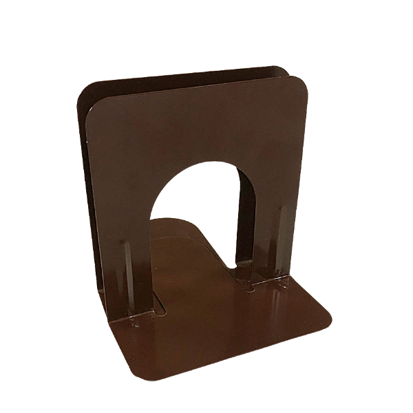 Picture of 08-001A CLI Metal Book Ends 5" (Pair) - Brown #87521
