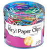 Picture of 19-053 CLI Col. Vinyl Paper Clips (200) - Jumbo #85050