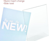 Picture of 08-024 Slanted 8 1/2x11 Vertical Sign Holder - Clear