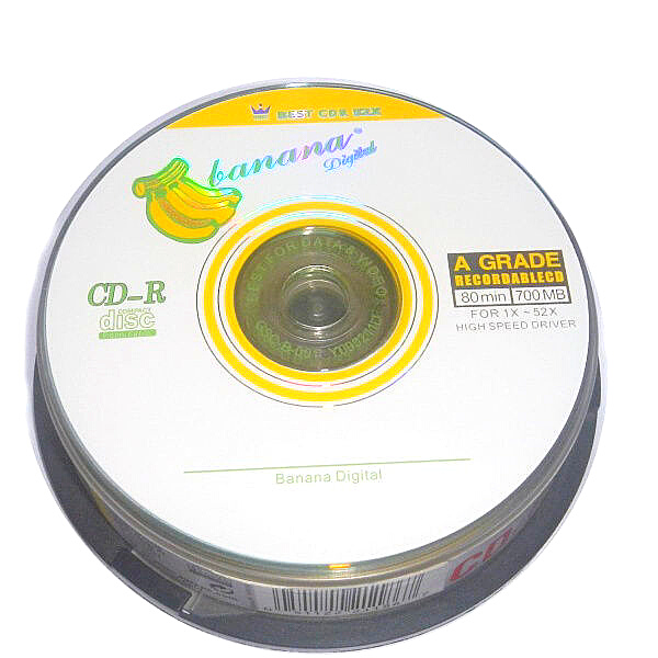 Picture of 22-053 Banana 700MB CD-R Disk (10pk)