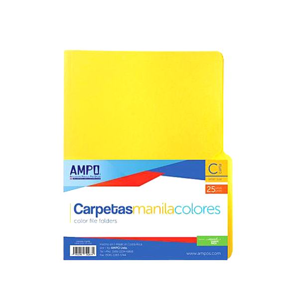 Picture of 36-015  Ampo L/S File Folder - Yellow
