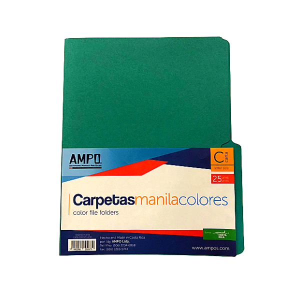Picture of 36-016 Ampo L/S File Folder - Green