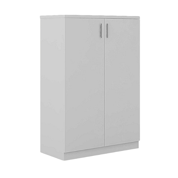 Picture of ET-C3SGY Evolve 800 3-Shelf Cupboard w/Doors - Grey