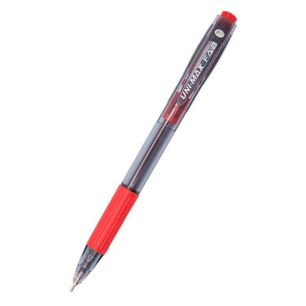 Picture of 62-036 Unimax Fab Ball Point Pen 0.7mm - Red