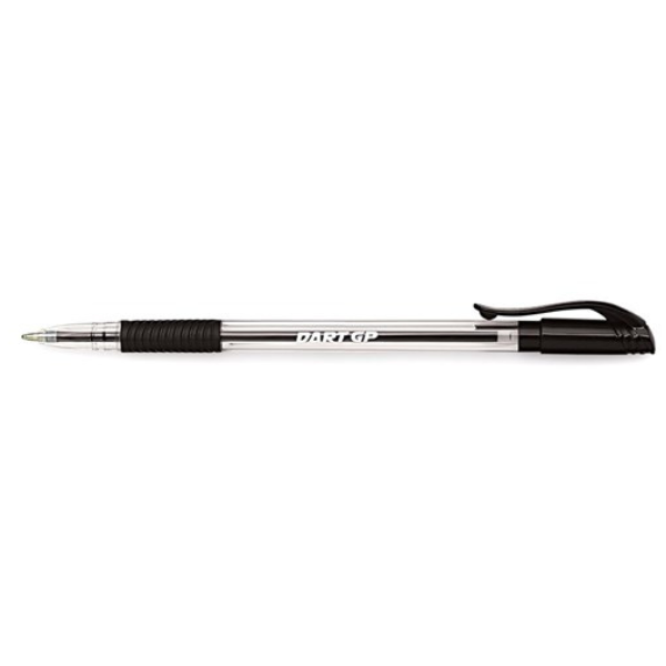 Picture of 62-026 Unimax Dart GP Ball Point Pen 1.0 mm - Black