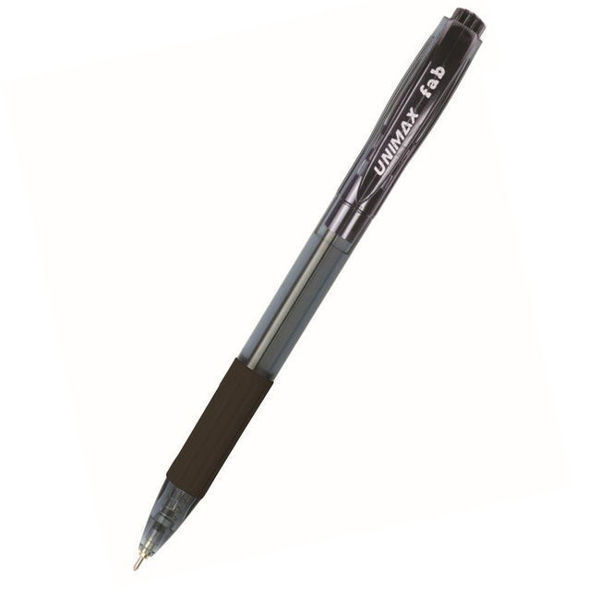 Picture of 62-038 Unimax Fab Ball Point Pen 1.0 mm - Black