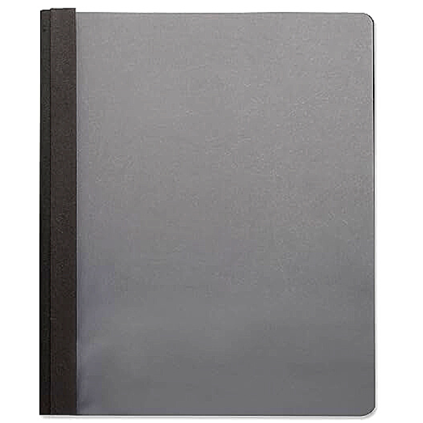 Picture of 40-003 B/Source Plastic Front Folder - Black #78520