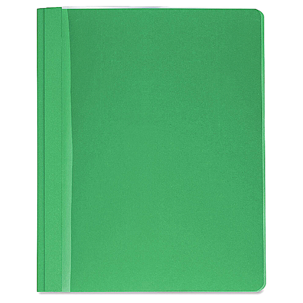 Picture of 40-004 B/Source Plastic Front Folder - Green #78524