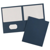 Picture of 40-052 Avery Double Pocket Portfolio - Dk. Blue #47985