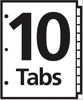 Picture of 42-009 Office Ess. 1-10 L/S Table of Contents Index #11671