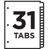 Picture of 42-011 Avery 1-31 L/S Table of Contents Index #11129