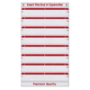 Picture of 45-016 Maco File Labels -Red #FFL2