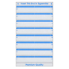 Picture of 45-018 Maco File Labels -Lt. Blue #FFL4