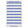 Picture of 45-019 Maco File Labels -Dk.Blue #FFL5