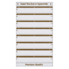 Picture of 45-022 Maco File Labels -Tan #FFL9
