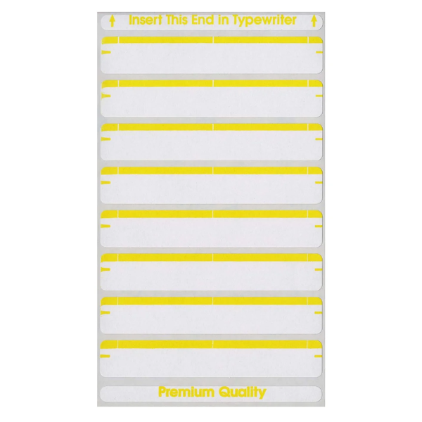 Maco File Labels Yellow FFL3 Stationery and Office Supplies Jamaica