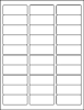 Picture of 46-000 Maco Laser/Inkjet Labels 1x2-5/8 (3M) #ML-3000
