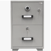 Picture of 09-010 2-Drw Fireproof Cabinet w/Combination Lock - Grey