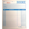 Picture of 07-010 Seek 1/2 Note-Size Invoice Books (Duplicate)