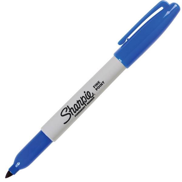 Picture of 53-052 Sharpie Permanent Marker  Fine Blue #30003/1812764