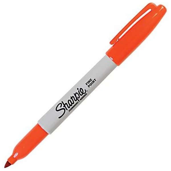 Picture of 53-054 Sharpie Permanent Marker Fine - Orange #30006