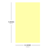 Picture of 57-076 Ampo Photocopy Paper F/S - Yellow