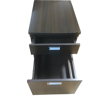 Picture of ST-P2DBW Torch 2-Drawer Mobile Pedestal - Black Walnut