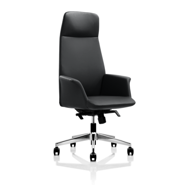 Picture of AA-H2239BK Image HB Exec Vinyl Bucket Chair- Black