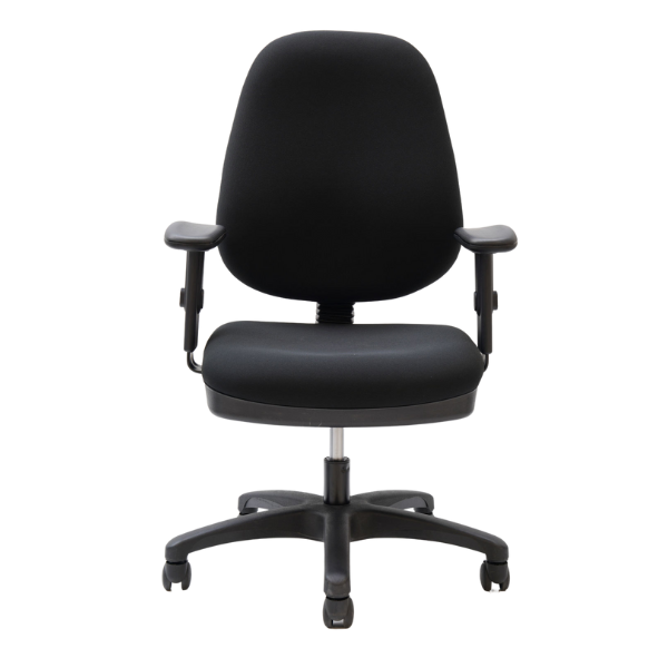Picture of EC-5370BK Image Task Chair w/Arms- Black